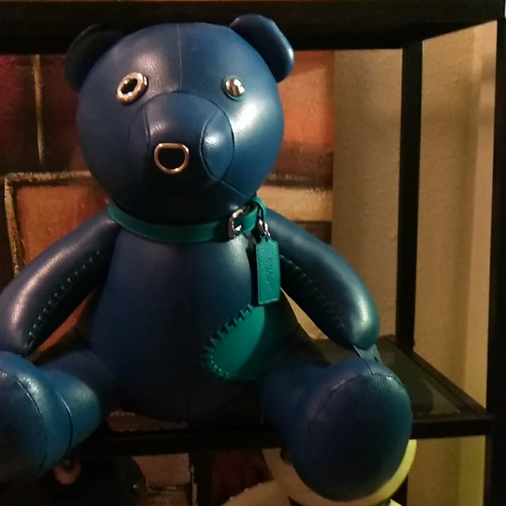 Navy blue coach Bear